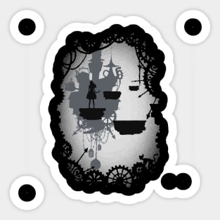 Alice in Wonder Sticker